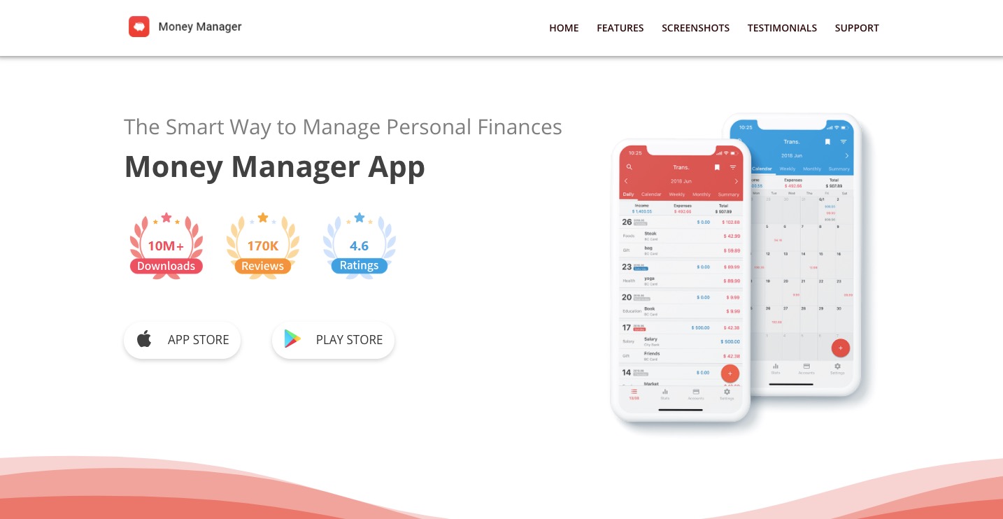 MoneyManager-homepage