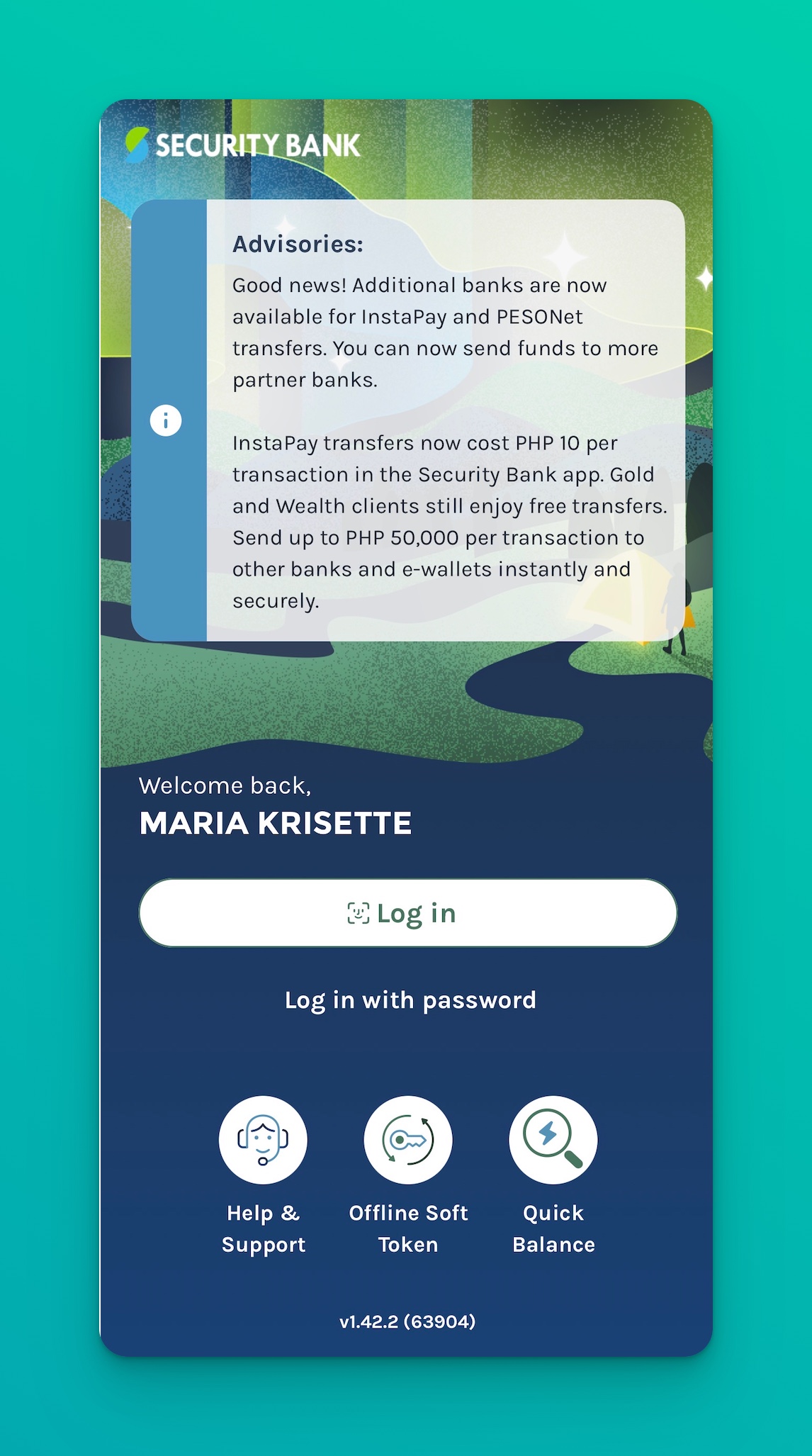 snapshot of security bank app april 2026 version krisette lim personal finance writer in the philippines