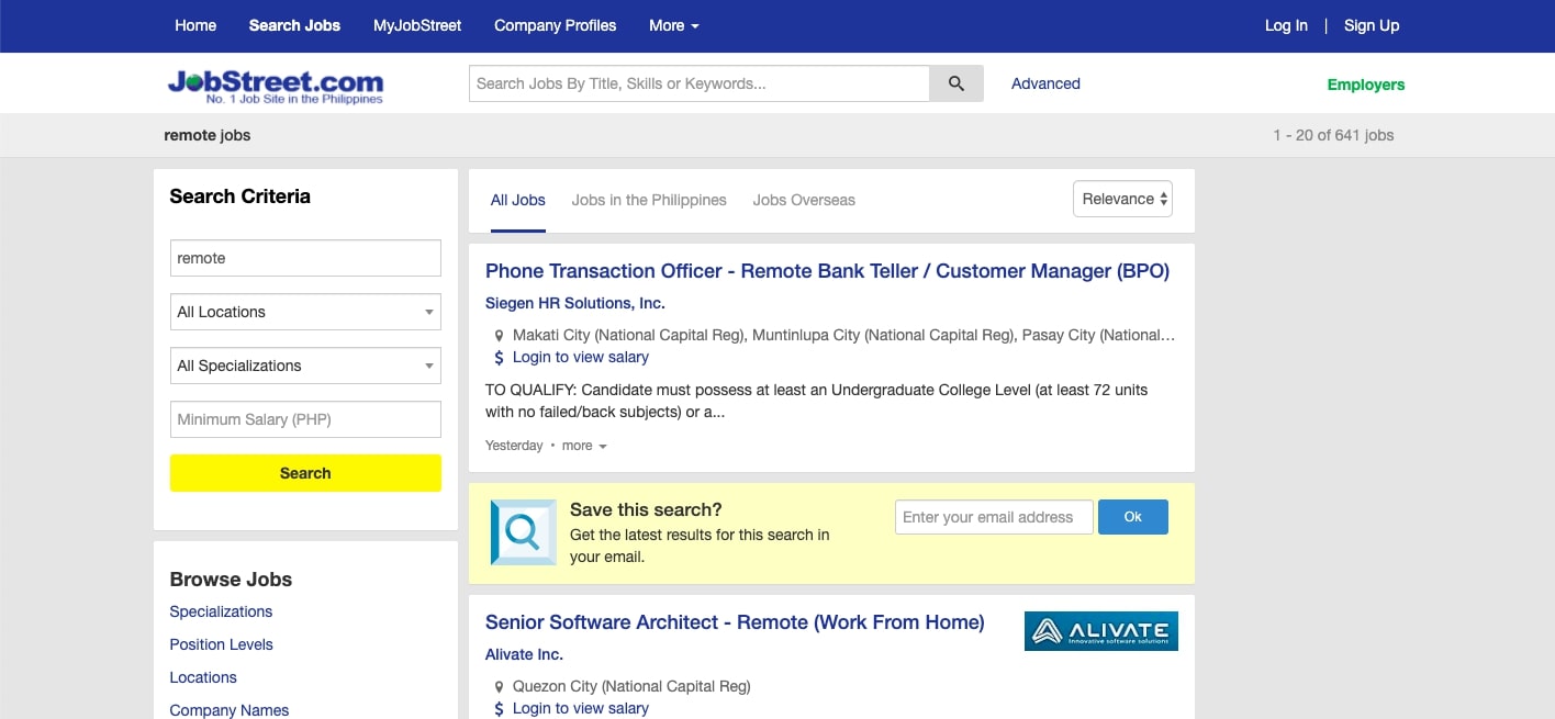 Work from home jobs during COVID